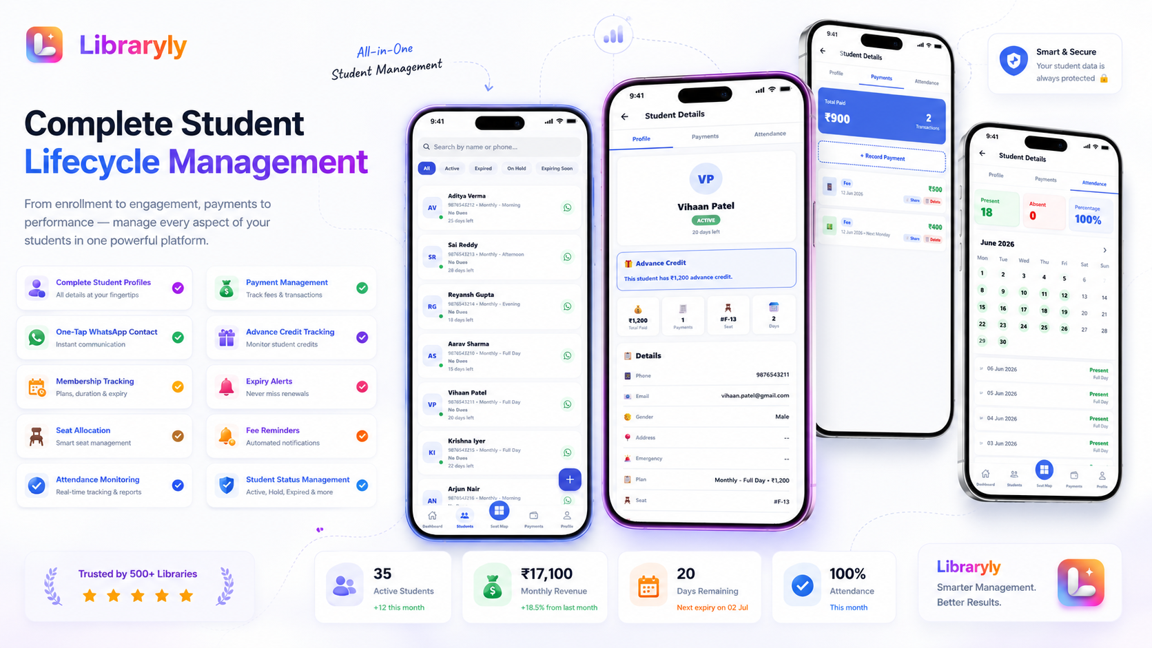 Libraryly Student App Landscape